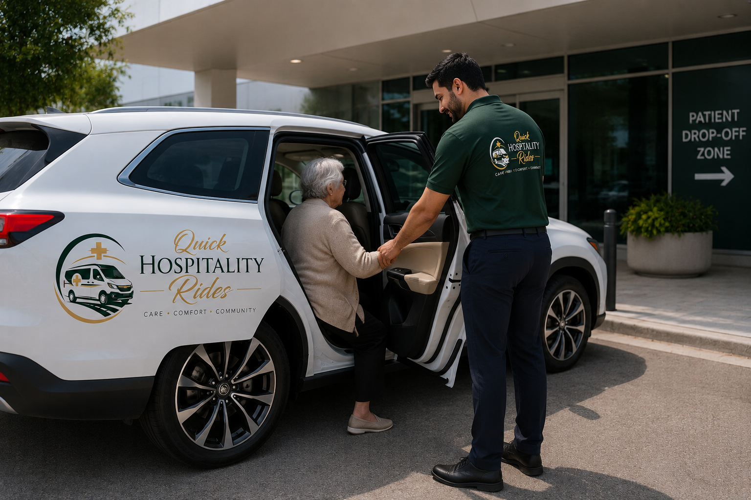 Hospitality Rides medical transport